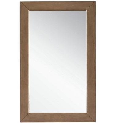 James Martin Vanities Chicago 26" Mirror, Whitewashed Walnut
