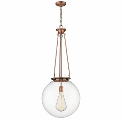 Beacon - 1 Light Pendant In Traditional Style-41.5 Inches Tall and 17.75 Inches Wide