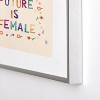 Valeria Frustaci The future is female Metal Framed Art Print - Deny Desings - 3 of 3