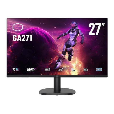 Cooler Master GA271 27 Inch WQHD 100Hz 2560 x 1440 Black PC Monitor with HDR10