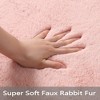 Soft Shaggy Rug Carpet Fuzzy Shag Plush Rugs for Bedroom - 3 of 4