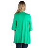 24seven Comfort Apparel Women's Maternity Open Front Cardigan - 3 of 4