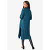 Roaman's Women's Plus Size Sequin Duster - 3 of 4