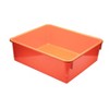 Romanoff Double Stowaway® Tray Only, Orange, Pack of 3 - 3 of 3