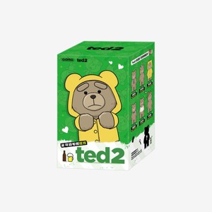 POP MART Ted2 Teddy Bear Action Plush Pendant Keychain Blind Box AUTHENTIC - 1 of 3