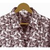 LA LEELA Mens Hawaiian Shirts Short Sleeve Button Down Shirt Men's Halloween Costumes Shirts Beach Tropical Shirts for Men - 3 of 4