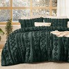 Tufted Boho Comforter Set Bed Set GentleSoft Farmhouse Shabby Chic Embroidery Bedding - 3 of 4