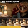 FAAYFIAN Adjustable Candle Warmer Lamp with Timer,Wood Base Metal Shade,Birthday Gifts for Women Mom - 4 of 4