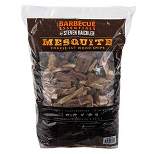 Steven Raichlen's Project Smoke Smoking Chips - (Mesquite) - Kiln Dried, Natural Coarse Wood Smoker Chunks- 2 Pound Bag Barbecue Chips - 192 cu. in.