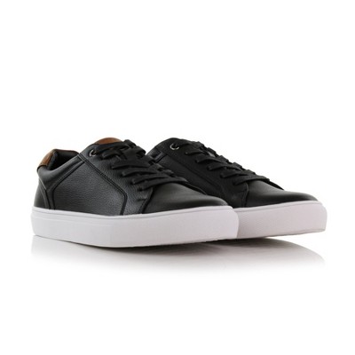 Ferro Aldo Mens Daniel MFA19692 Classic Low-Top Lace-up Fashion Sneakers, in Black, Size 10 — фото 7