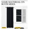 NICETOWN Grommet Top Blackout Curtains, Thermal Insulated Noise Reducing Window Drapes (Set of 2) - 4 of 4