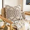 Livabliss Anders Cottage Cream Throw Pillow - 2 of 4