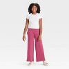 Girls' Fleece Wide Leg Sweatpants - art class™ - 3 of 3