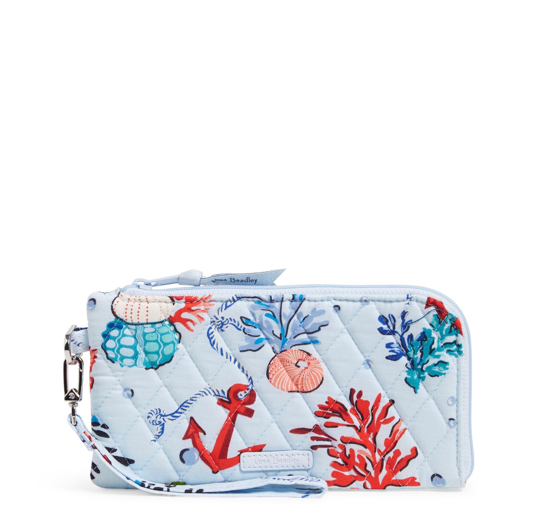 Vera Bradley Women's Outlet Cotton Tech Wristlet