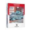 Sussexhome Masculine Collection Duvet Cover Set | Red, Full Size Duvet Cover, 1 Duvet Cover, 1 Fitted Sheet and 2 Pillowcases - 4 of 4