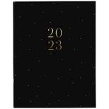 2023 Planner Monthly 11"x8.5" Black with White Dot - Sugar Paper Essentials