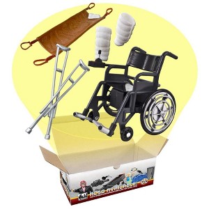 Hardcore Injury Accessory Set For WWE & AEW Wrestling Action Figures - 1 of 2