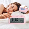 REGALWOVEN Plastic Digital Battery Powered Dimmable Alarm Clock 5.9 x 3.1 x 1.6 Inches - 3 of 4