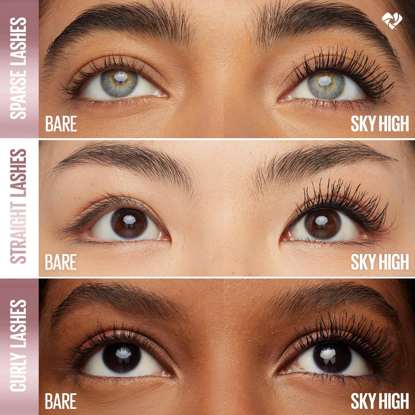 Удлиняющая тушь для ресниц Maybelline Lash Sensational Sky High, Blackest Black, цвет: Чёрный — фото 5