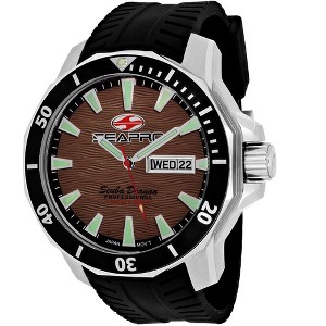 Seapro Men's Scuba Dragon Diver Limited Edition 1000 Meters Brown Dial Watch - SP8315 - 1 of 1