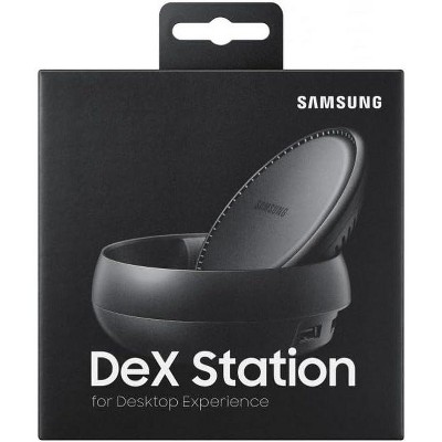 Samsung DeX Station, Desktop Experience for Samsung Galaxy USB-C Smartphones W/ AFC USB-C Wall Charger (US Version with Warranty)