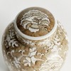 Plum & Post Province Lotus Lidded Jar - Brown & White Chinoiserie - 3 of 4