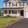 Big Dot of Happiness Patriotic - Yard Sign & Outdoor Lawn Cemetery Grave Decorations - Memorial Day Patriotic Yard Signs - Set of 8 - 2 of 4