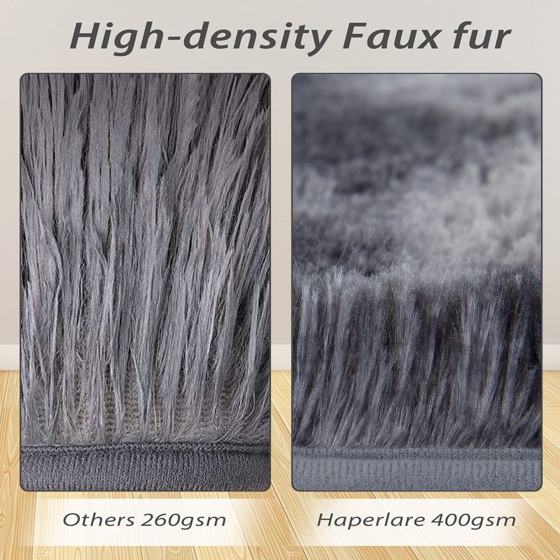 WhizMax Shaggy Area Rug Super Soft Fluffy Plush Carpet, 5 of 10