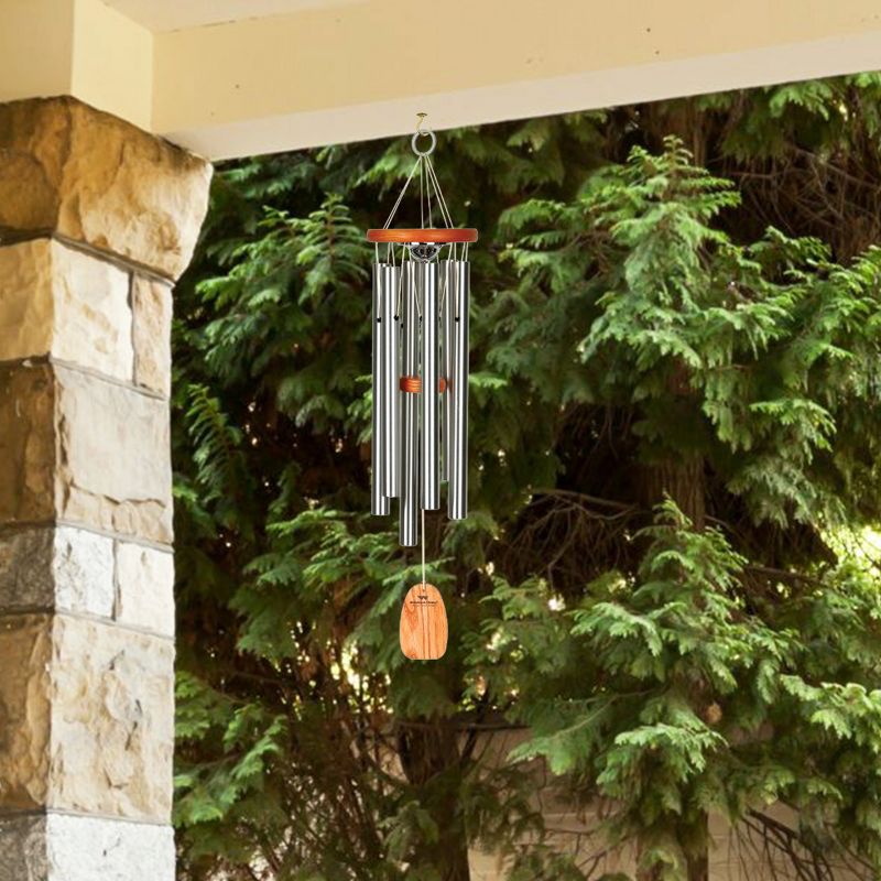 Woodstock Windchimes Original Amazing Grace Chime, Memorial Urn, Wind Chimes For Outside, Wind Chimes For Garden, Patio, and Outdoor Décor, 24"L, 3 of 10