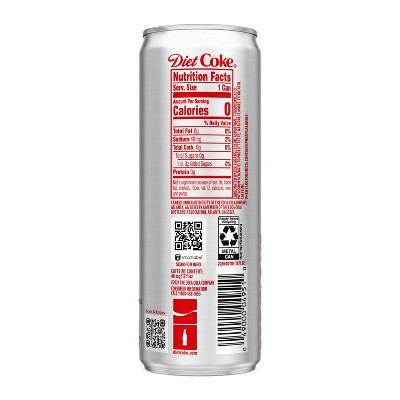 Diet Coke - 12 fl oz Slim Can