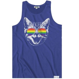 Tipsy Elves Mens Pride Tank Tops – Rainbow Sleeveless Shirts for LGBTQ Festivals, Parades, and Summer Outfits - 1 of 3