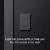 Lutron Sunnata Touch Dimmer Switch with LED+ Advanced Technology,3 Way/Multi Location STCL-153M-BL, Black - 3 of 4