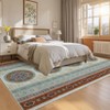 Whizmax Washable Runner Rug w/ Non-Slip Backing - Vintage Ultra-Soft Carpet for Hallway, Kitchen - 3 of 4