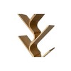 Modern Natural Bamboo Shelf with Diagonal Open Design – Minimalist Storage Rack for Books, Decor, or Office Use - 4 of 4