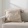 20"x20" Oversize Lyra Square Throw Pillow - Crescent & Starlight - 2 of 4