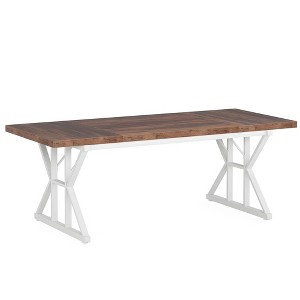 NicBex 70.86" Rectangle Dining Table Modern Center Table with Wood Tabletop for Living Room & Office - 1 of 4