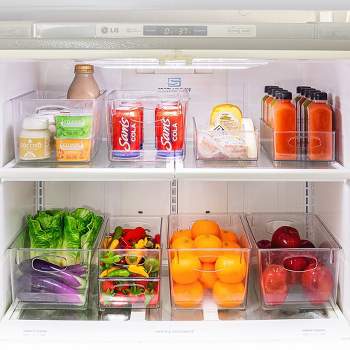 StorageBud Fridge Organizer - 14 Piece Refrigerator Organizer Bins