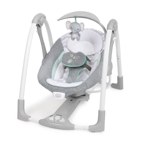 Ingenuity ConvertMe 2-in-1 Compact Portable Baby Swing 2 Infant Seat - Swell - image 1 of 4