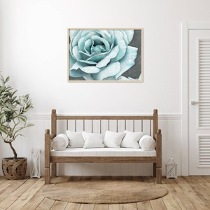 Amanti Art Rose Bloom by Marie Elaine Cusson Wood Framed Wall Art Print - 1 of 4