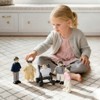 Tiny Land® Wooden Dollhouse Dolls, 5-Piece Poseable Doll Family Set - 3 of 4