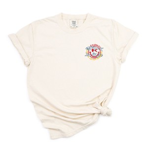 S.W. Smiley Sardines Can - Women's Garment Dyed Graphic T-Shirt - 1 of 4