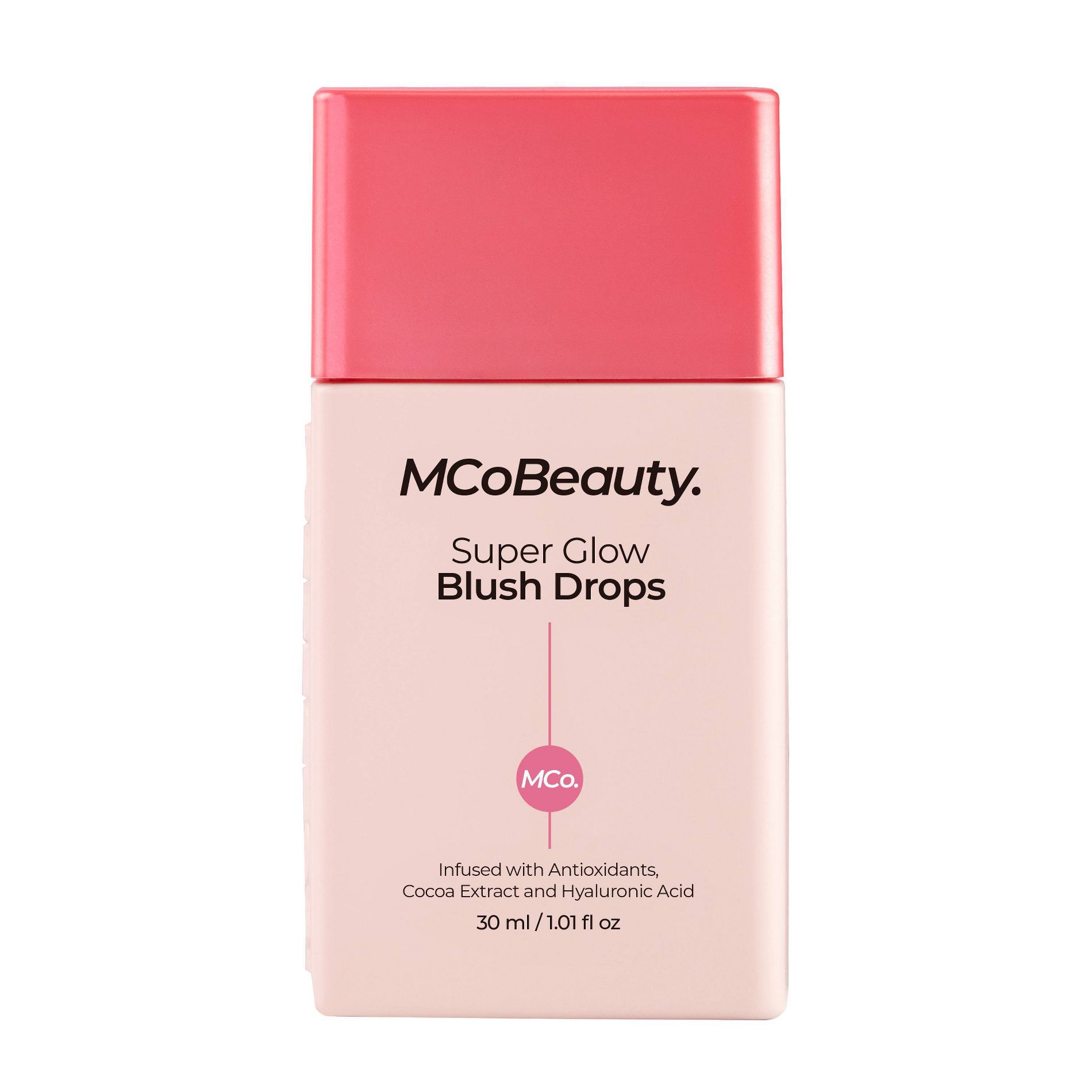 MCoBeauty Super Glow Blush Drops - Rose - 1.01 fl oz