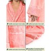 PAVILIA Soft Plush Women Fleece Robe, Cozy Warm Housecoat Bathrobe, Fuzzy Female Long Spa Robes - 3 of 4