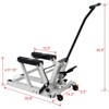 Hydraulic Motorcycle Lift Jack, 1500 LBS Capacity ATV Scissor Lift Jack, Portable Motorcycle Lift Table with Wheels and Handle, Hydraulic Hoist Stand - 2 of 4