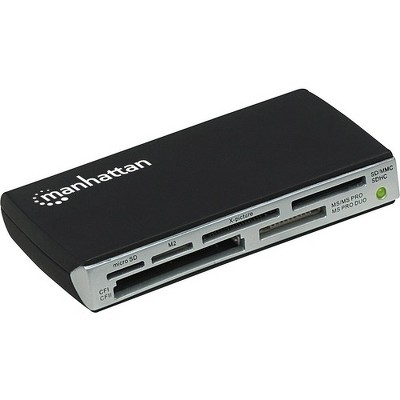 Manhattan Hi-Speed USB 2.0 60-in-1 Multi-Card Reader/Writer