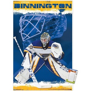 Trends International NHL St. Louis Blues - Jordan Binnington 19 Unframed Wall Poster Prints - 1 of 4