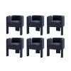 Elias Dining Chair  with Three-legged Design,Set of 6   | ARTFUL LIVING DESIGN - 2 of 4