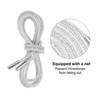 Unique Bargains Fashion Diamond Crystal Shoe Laces with Net for Sweatpants Shorts 4 Pcs - 3 of 4