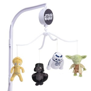 Lambs & Ivy Star Wars Classic Musical Baby Crib Mobile Soother Toy - 1 of 4