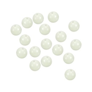 Unique Bargains Luminous Fishing Beads, Soft Plastic Glow Fishing Bait Eggs Rig Bead Tackle Tools - 1 of 4